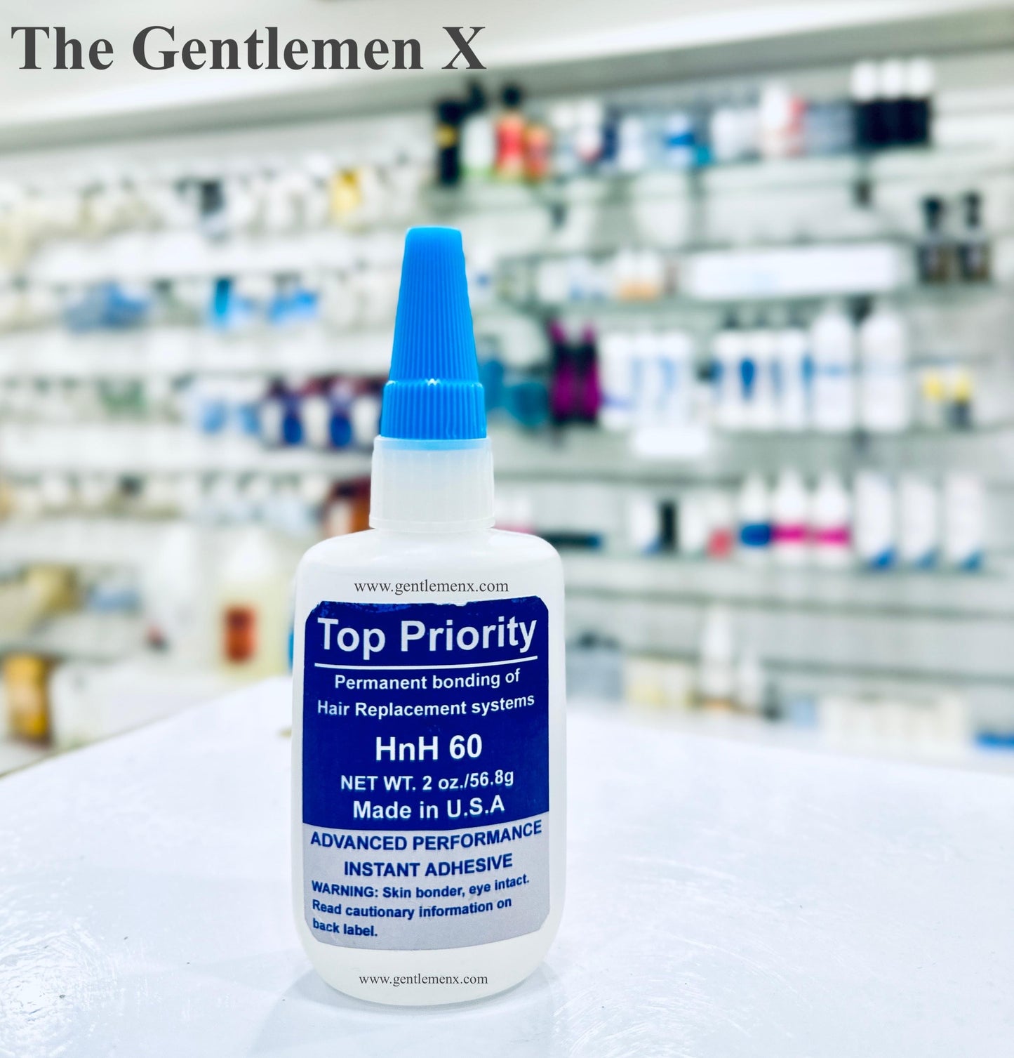 Top Priority HnH 60 liquid adhesive Permanent Bonding of hair replacement systems 1pcs.