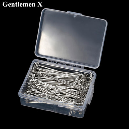 50Pcs/Box T-PINS (50mm) For Wig On Foam Head Style T Pin Needle for Mannequin Head.