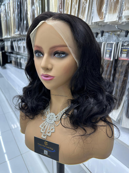 Arnomeda 13x4 Remy Front Lace Wig Natural Wave 100% Human Hair 12''-14''