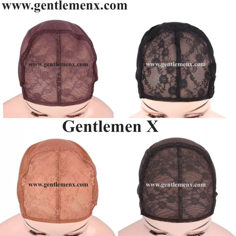 Lace Wig Caps for Making Wigs Hair Weaving Stretch Adjustable Wig Cap Dome Cap for Wig Hair Nets