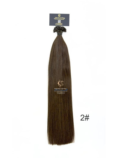 Arnomeda Extensiones de Cabello Humano 100% Remy de Punta de Uña/Punta en U, Calidad Premium, 20-22'', 100 unidades, 100g