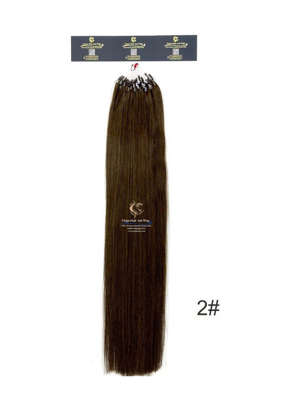Arnomeda Micro Loop Ring Human Hair Extension  24”-26'' Premium Quality 100% 100pcs 100g
