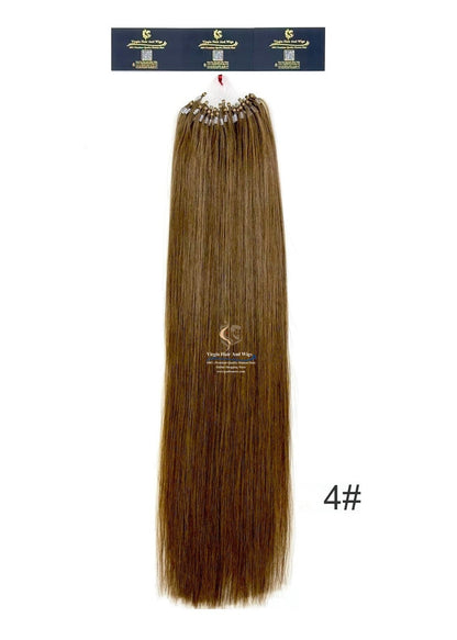 Arnomeda Micro Loop Ring Human Hair Extension  24”-26'' Premium Quality 100% 100pcs 100g