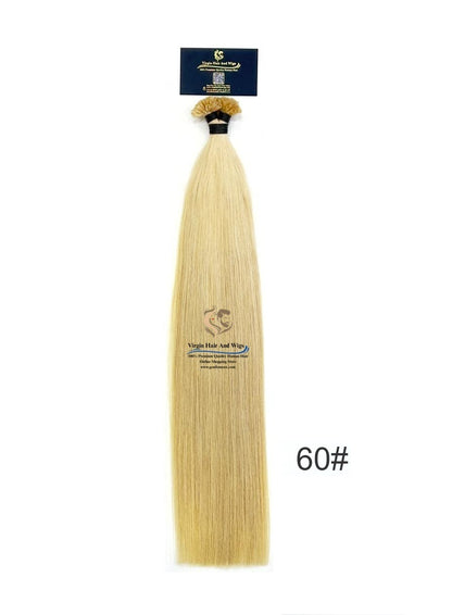 Arnomeda Extensiones de Cabello Humano 100% Remy de Punta de Uña/Punta en U, Calidad Premium, 20-22'', 100 unidades, 100g