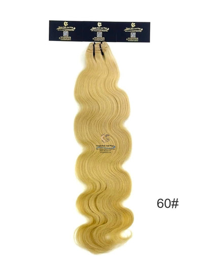 Arnomeda 24''-26'' Body Wave  Premium Quality 100% Remy Human Hair weft 60cm-65cm 100G