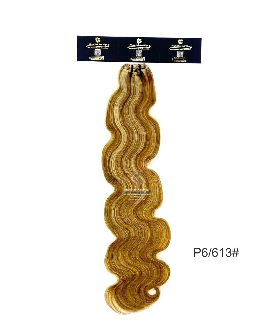 Arnomeda 24''-26'' Body Wave  Premium Quality 100% Remy Human Hair weft 60cm-65cm 100G