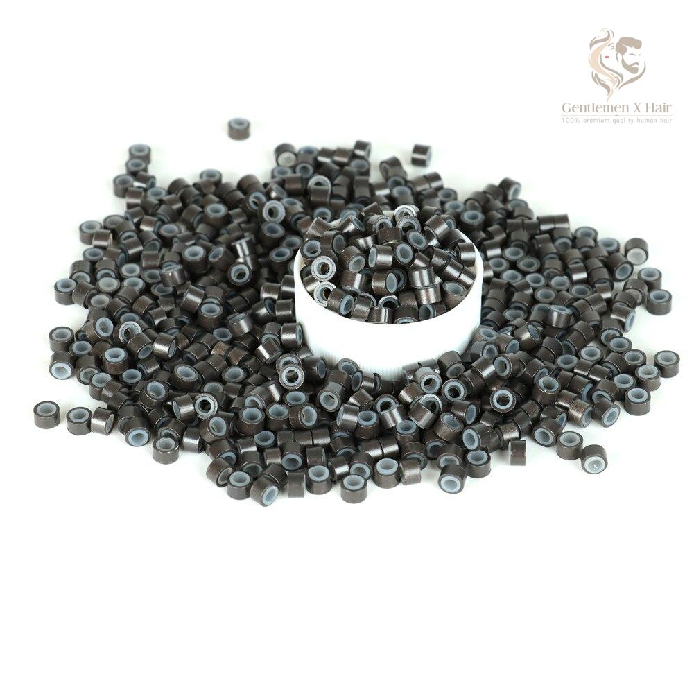 Micro Rings For Hair Extension Beads Silicone Lined (5.0mm 500pcs)