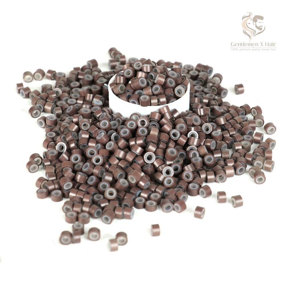 Micro Rings For Hair Extension Beads Silicone Lined (5.0mm 500pcs)