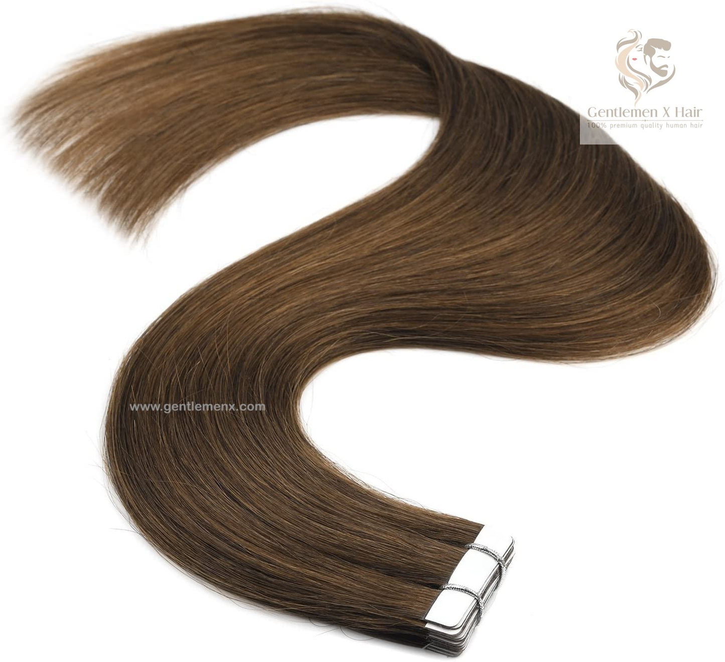 Arnomeda Premium Quality Tape In Human Hair Extension 100% Remy Human Hair 20 Pieces X4cm Wide 24''-26”42g