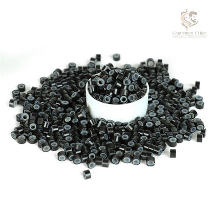 Micro Rings For Hair Extension Beads Silicone Lined (5.0mm 500pcs)