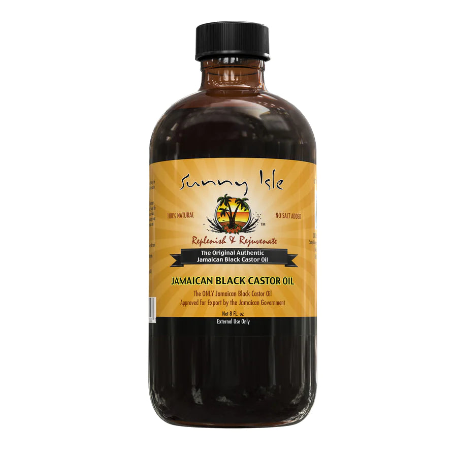 The Original Sunny Isle Jamaican Black Castor Oil  8FL oz