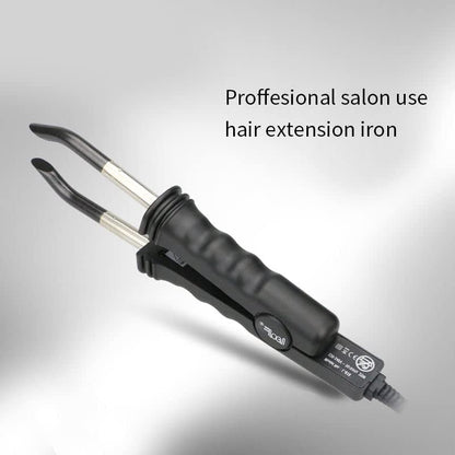Professional Constant Heat Hair Connector FLAT PLATE Fusion Hair Extension Iron Keratin Bonding Salon Tool Heat Iron