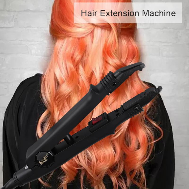 Nail tip/i tip/U tip Professional Hair Extension Fusion Iron Heat Connector Wand Iron Melting Tool