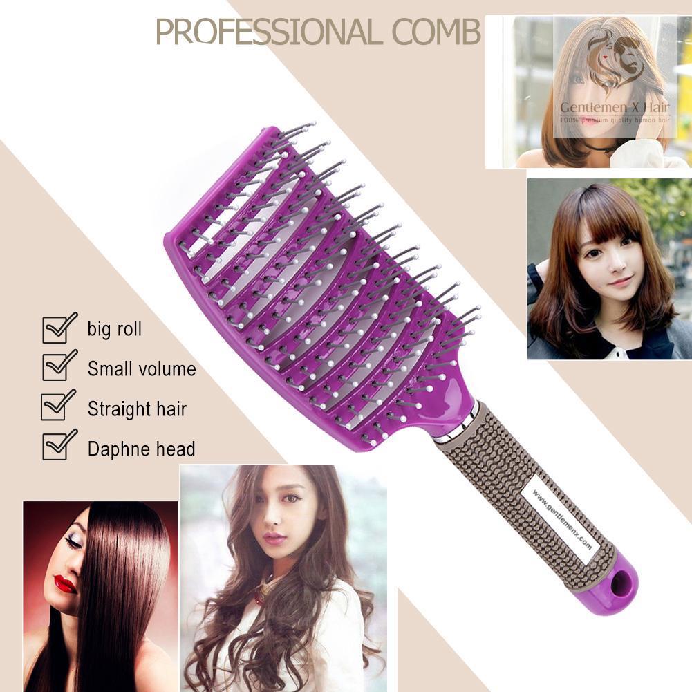 Hair Brush Magic Hair Scalp Massage Comb Nylon Women Wet Curly Detangle Hairbrush Barber Salon Hairdressing Styling Tool