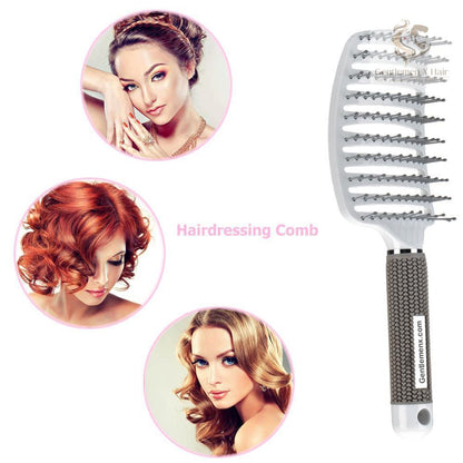 Hair Brush Magic Hair Scalp Massage Comb Nylon Women Wet Curly Detangle Hairbrush Barber Salon Hairdressing Styling Tool