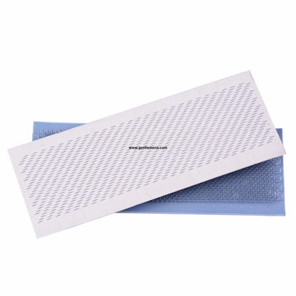 Gentlemen X Hair Holder Drawing Mat/Hair Extensions Drawing Card with Needles for Bulk Hair Extension Tools,30 * 9cm