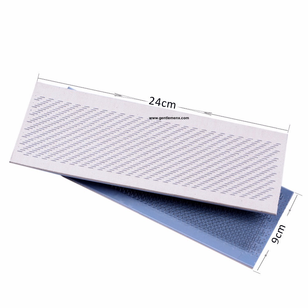 Gentlemen X Hair Holder Drawing Mat/Hair Extensions Drawing Card with Needles for Bulk Hair Extension Tools,30 * 9cm