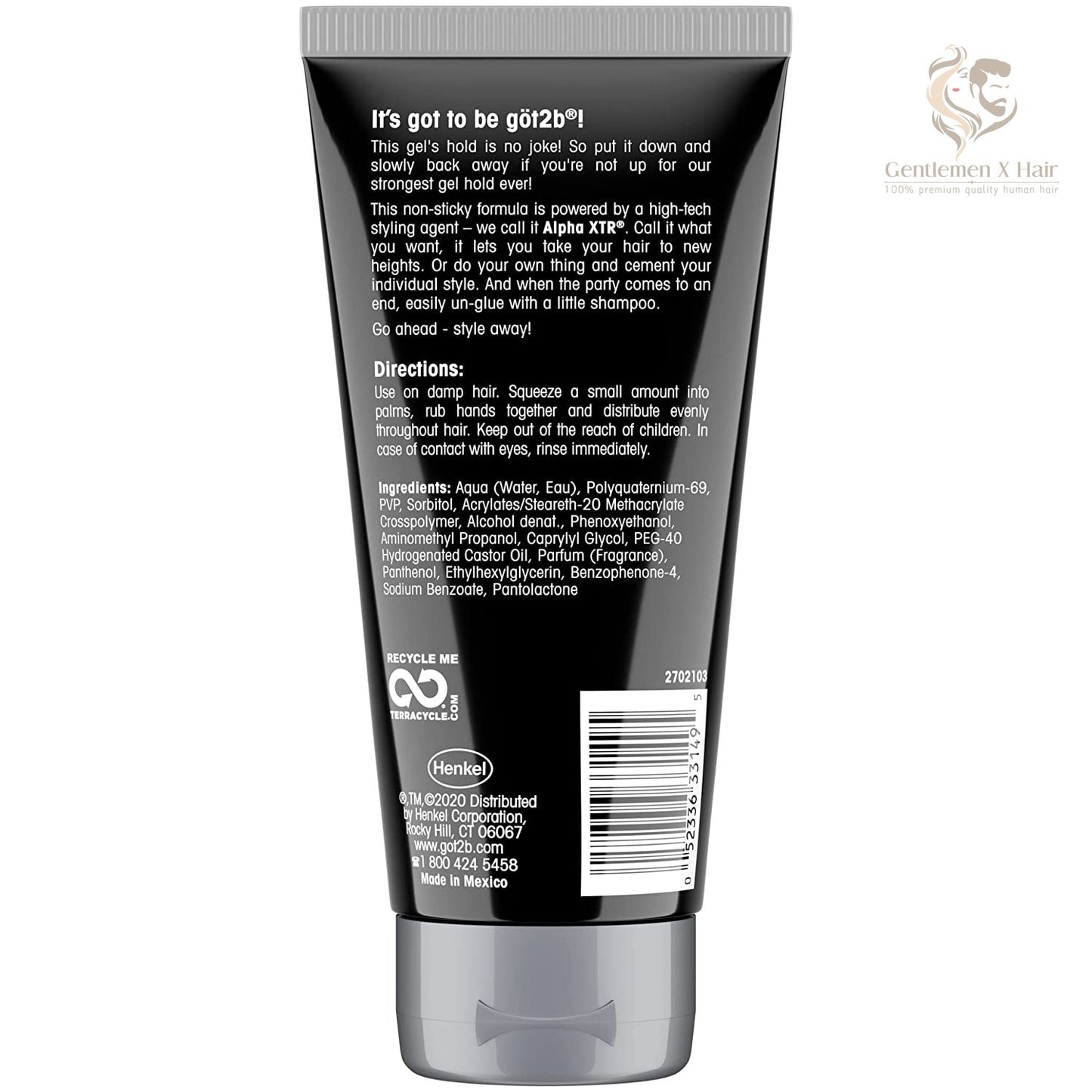 got2b Ultra Glued Invincible Styling Gel - 6oz 170g