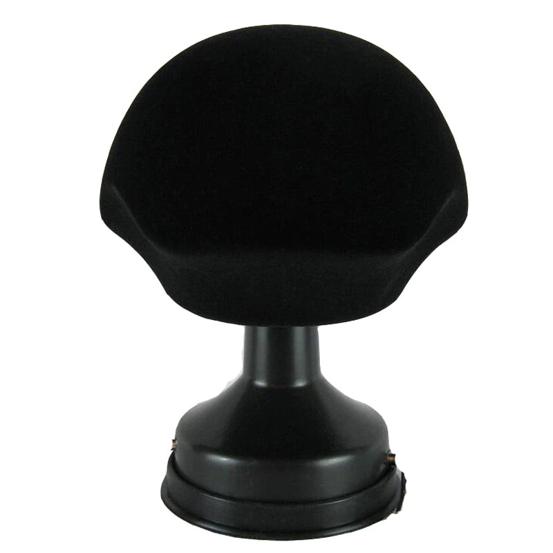 Mannequin Foam Holder Wig Hat Displaying Stand Sucking Plate Base Foam Head Stainless Steel Base Professional Styling Model