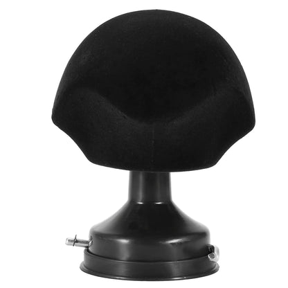 Mannequin Foam Holder Wig Hat Displaying Stand Sucking Plate Base Foam Head Stainless Steel Base Professional Styling Model