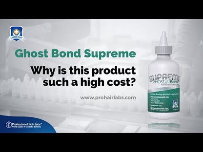 GHOST BOND™ Supreme high humidity, oily scalps and most importantly, absorbs light to give a completely undetectable front hairline