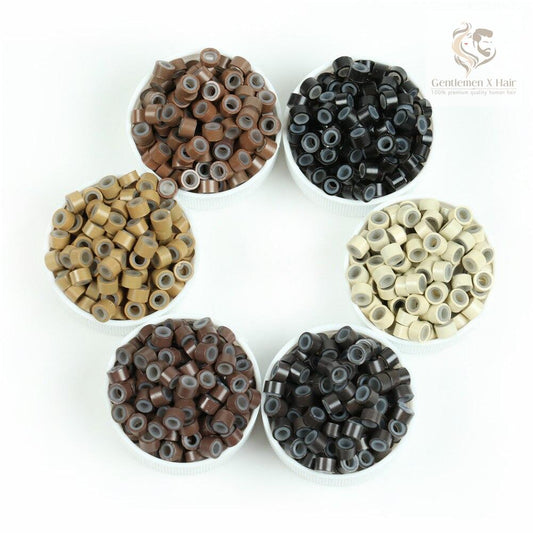 Micro Rings For Hair Extension Beads Silicone Lined (5.0mm 1000pcs)