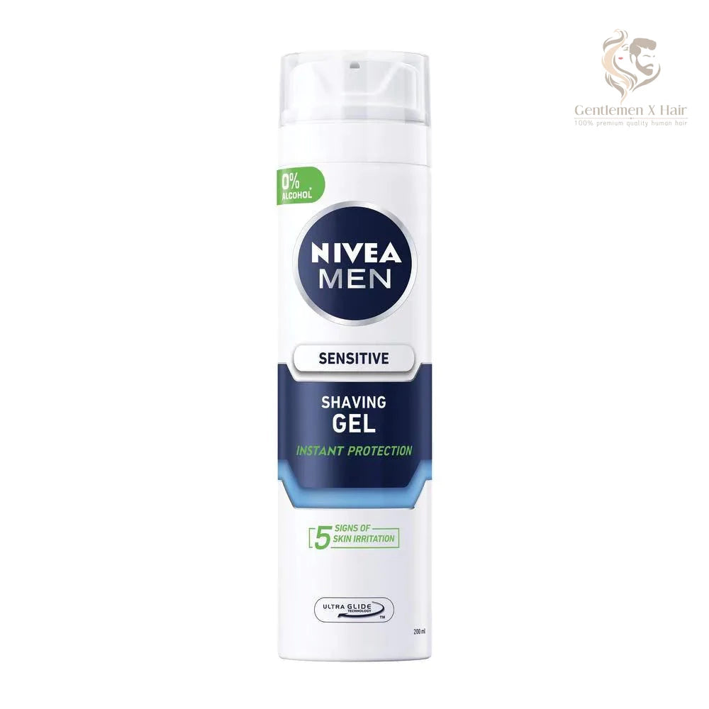 Nivea Men Shaving Gel, Sensitive Chamomile & Hamamelis, 200Ml