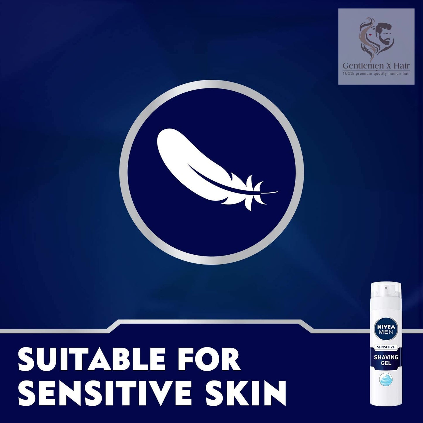 Nivea Men Shaving Gel, Sensitive Chamomile & Hamamelis, 200Ml